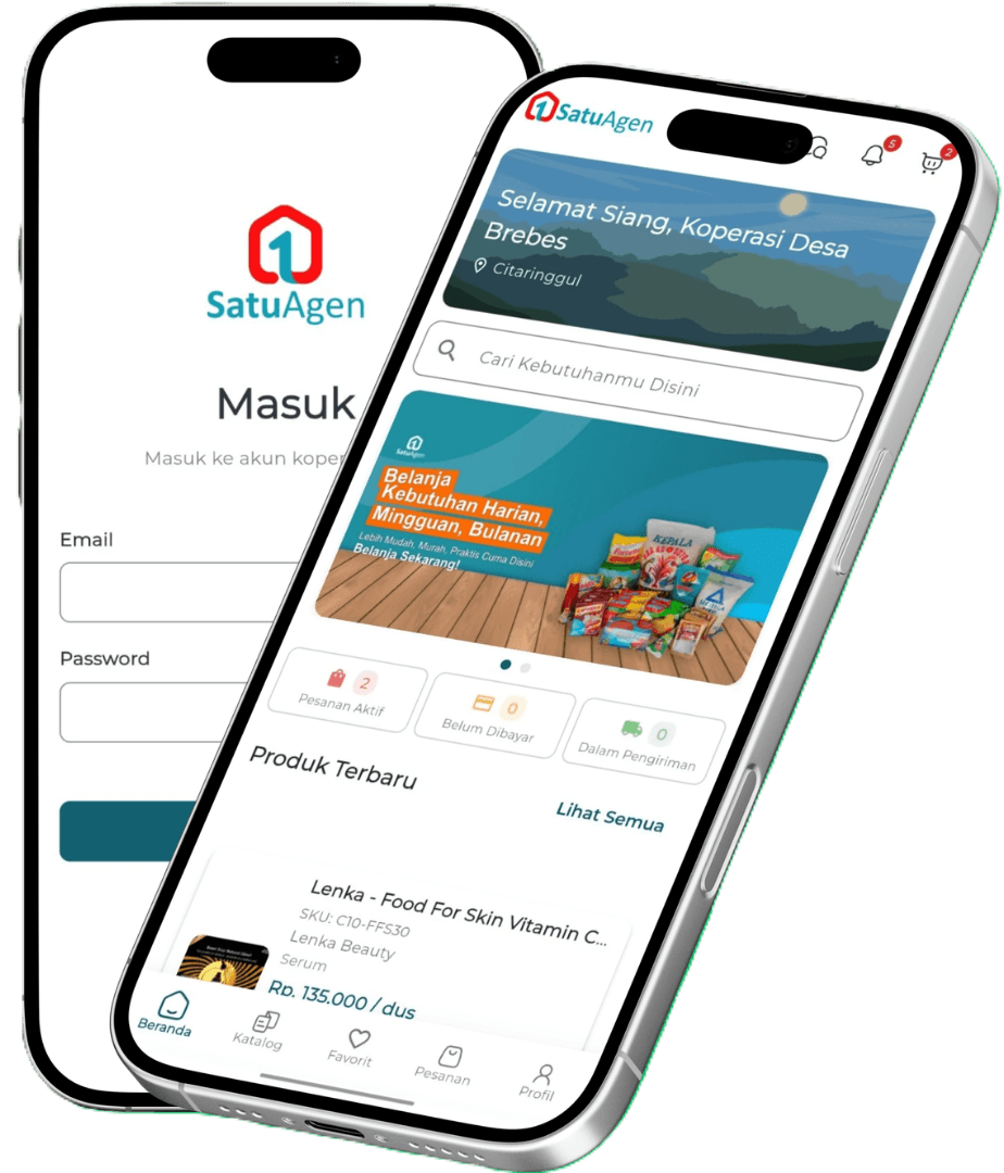 Preview Aplikasi Satu Agen